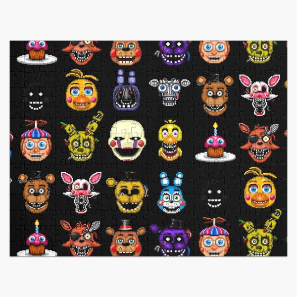 FNAF puppet marionette Jigsaw Puzzle by Edward Darren - Pixels