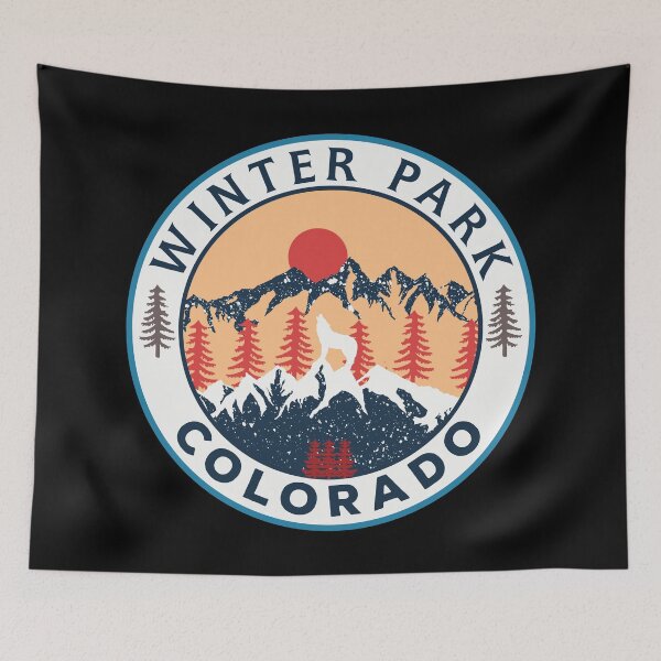 Item preview, Winter Park Colorado-Vintage designed and sold by nature-space.