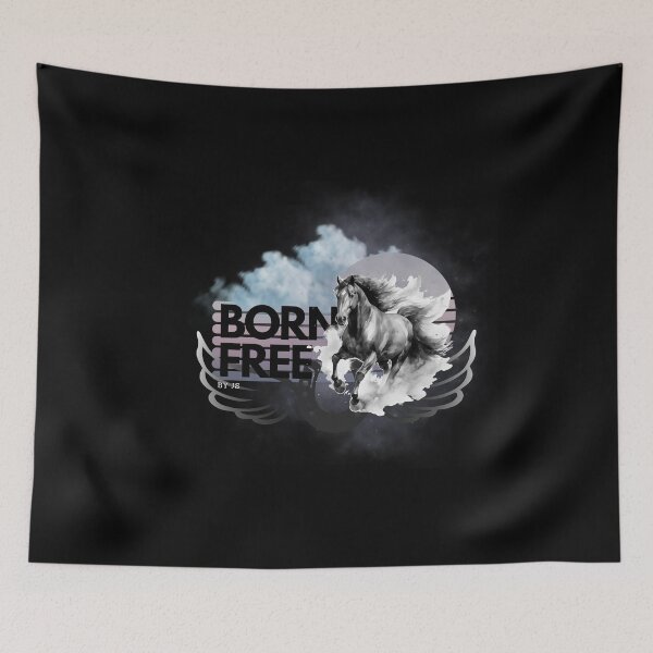 Item preview,  BORN FREE HORSE BLACK HORSESHOE 1 designed and sold by justyna-s28.