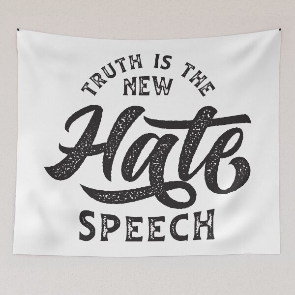 Item preview, Truth Is The New Hate Speech designed and sold by CatsCrew.