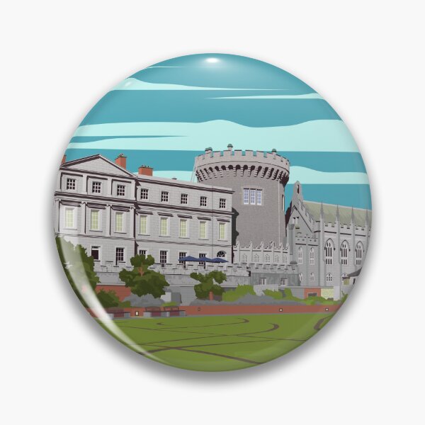 Item preview, Dublin Ireland Caste Travel Poster designed and sold by Stadify.