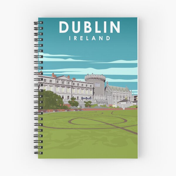 Item preview, Dublin Ireland Caste Travel Poster designed and sold by Stadify.