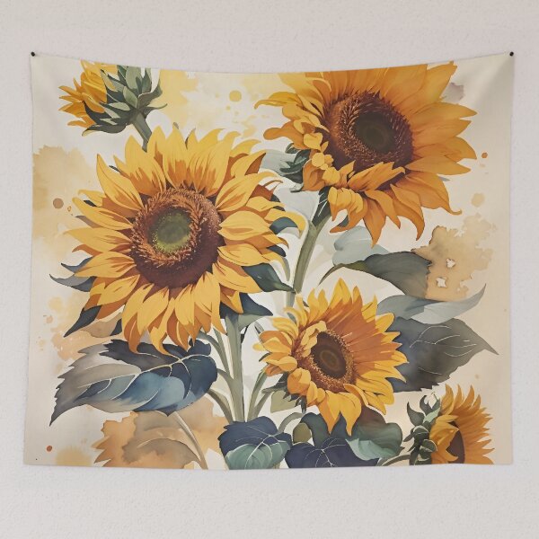 Item preview, Yellow Sunflower designed and sold by CatCoconut-Art.