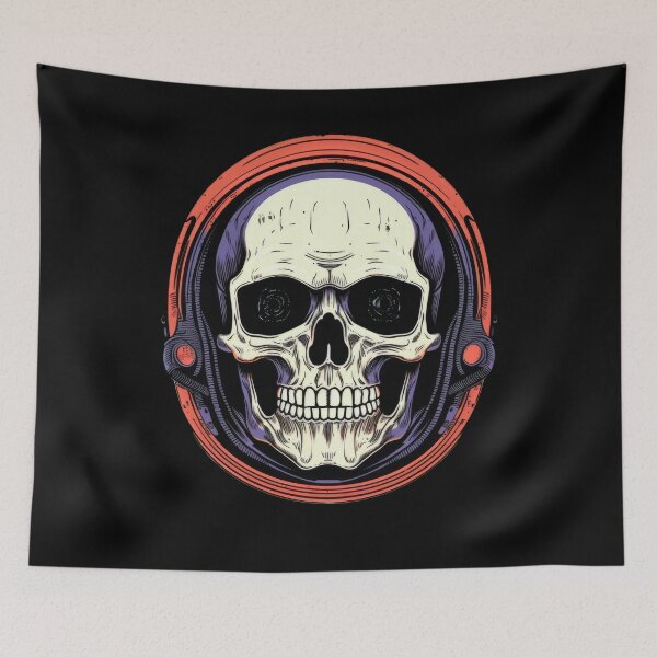 Item preview, Skull with Helmet designed and sold by Merchgard.