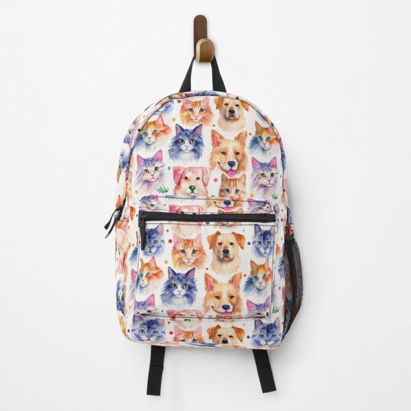 Item preview, Cats & Dogs Seamless pattern- Watercolor Pattern designed and sold by MahsaWatercolor.