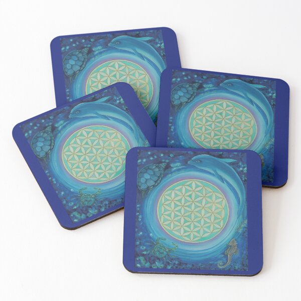 Item preview, Flower of life, element water designed and sold by shimaart.