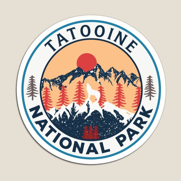 Item preview, Tatooine National Park-Vintage designed and sold by nature-space.