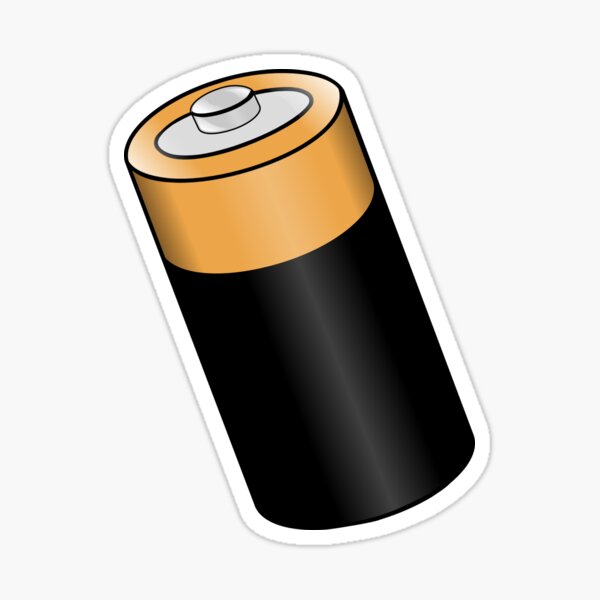 battery Sticker