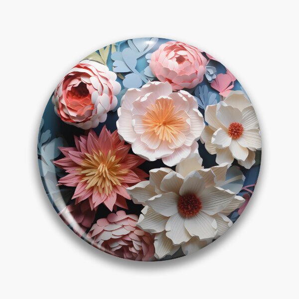 Item preview, Paper flowers designed and sold by LittleFirework.