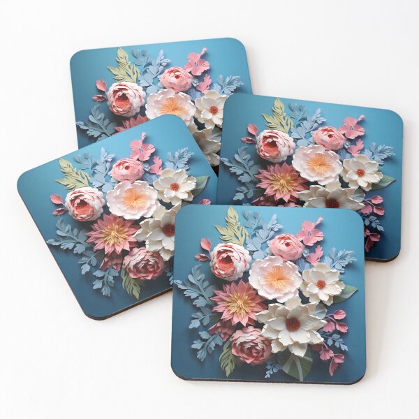 Item preview, Paper flowers designed and sold by LittleFirework.