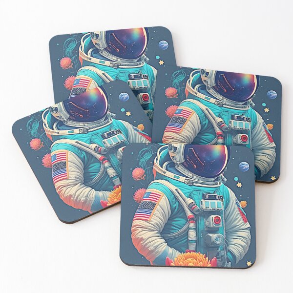 Item preview, The print-ready vector art showcases a vibrant and captivating graffiti-style illustration of a squid donning a futuristic space suit designed and sold by Best-Art-32.