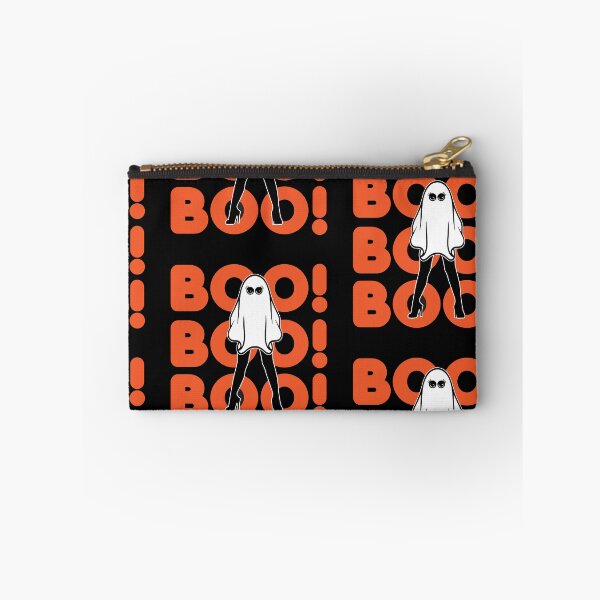 Item preview, Boo! Sheet Ghost in Heels Orange designed and sold by OutMyBox.