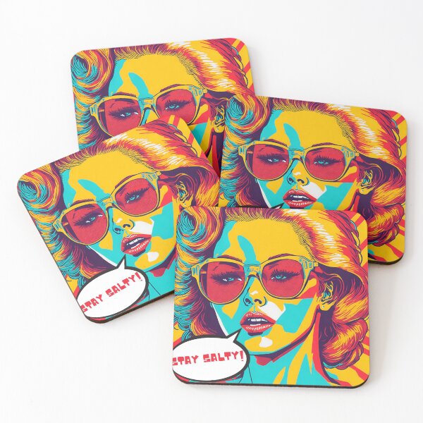 Item preview, Stay salty pop art designed and sold by VirtualPalette.