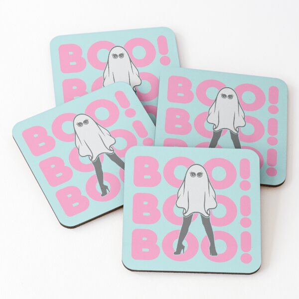 Item preview, Boo! Sheet Ghost in Heels Pastels designed and sold by OutMyBox.