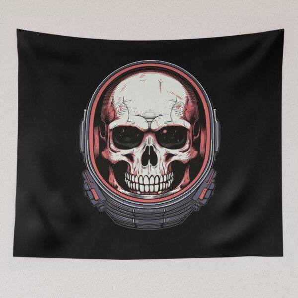 Item preview, Skull with Helmet designed and sold by Merchgard.