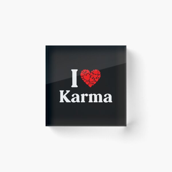 Item preview, Karma Heart - I Love Karma designed and sold by MiraclePitts.
