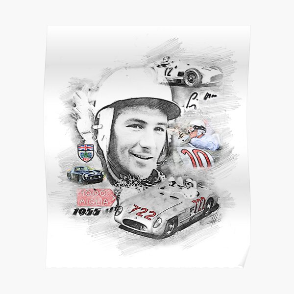 “Stirling Moss” Poster by theodordecker | Redbubble