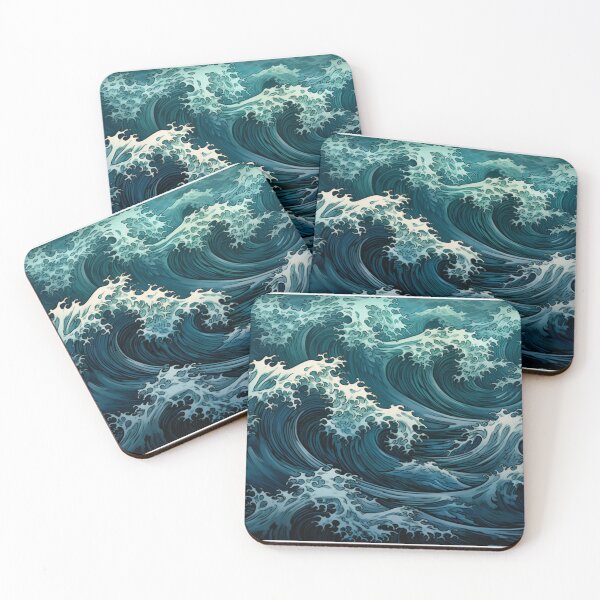 Item preview,  Rough ocean waves designed and sold by PawelNature.