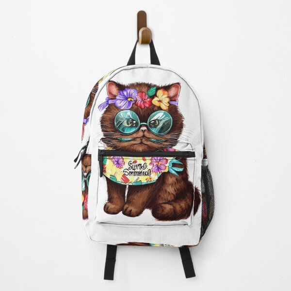 Item preview, Brown cat wearing glasses designed and sold by aliyehc.