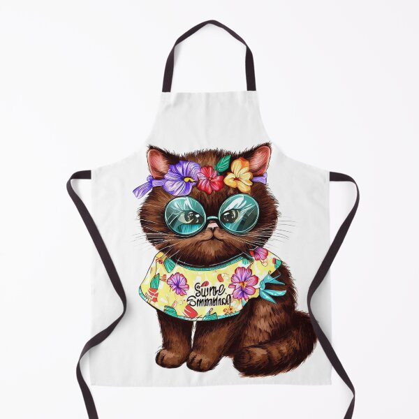 Item preview, Brown cat wearing glasses designed and sold by aliyehc.