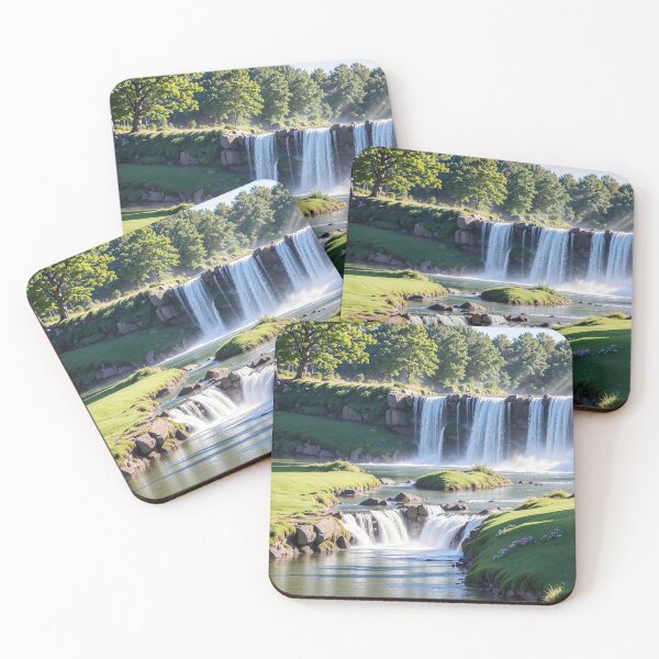 Item preview, Caída del río Meadow designed and sold by DiscoGypsyFish.