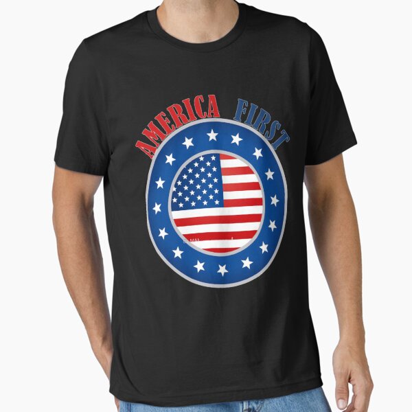 Item preview, AMERICA FIRST designed and sold by MollyaWheeler.