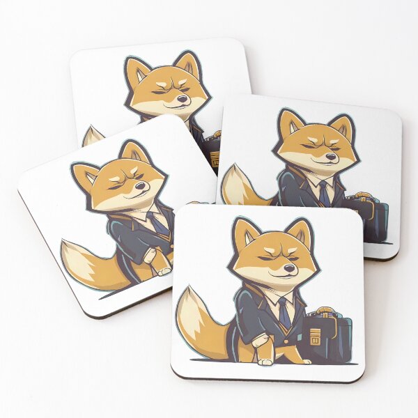 Item preview, Shiba Inu Yakuza Underworld Negotiator designed and sold by purrfect pattern.
