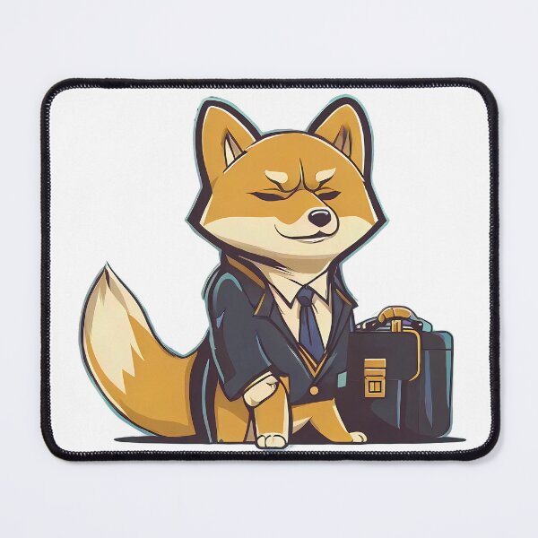 Item preview, Shiba Inu Yakuza Underworld Negotiator designed and sold by purrfect pattern.