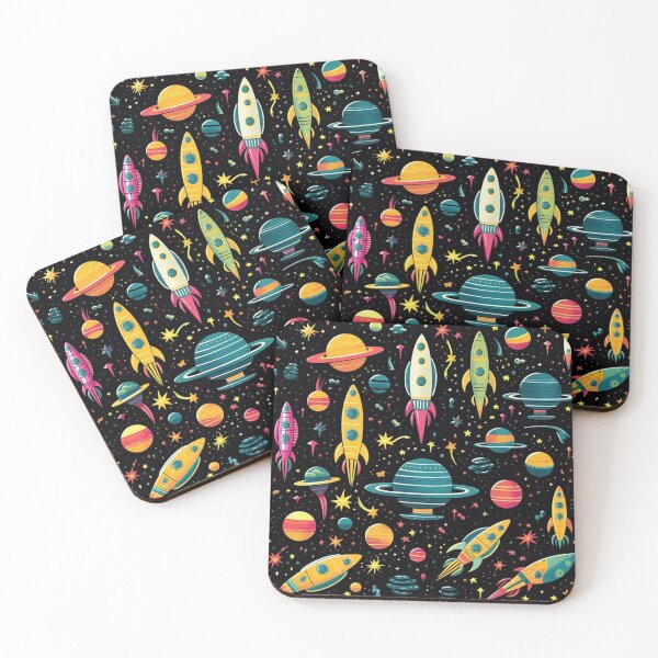 Item preview, Space rockets in the sky designed and sold by PawelNature.