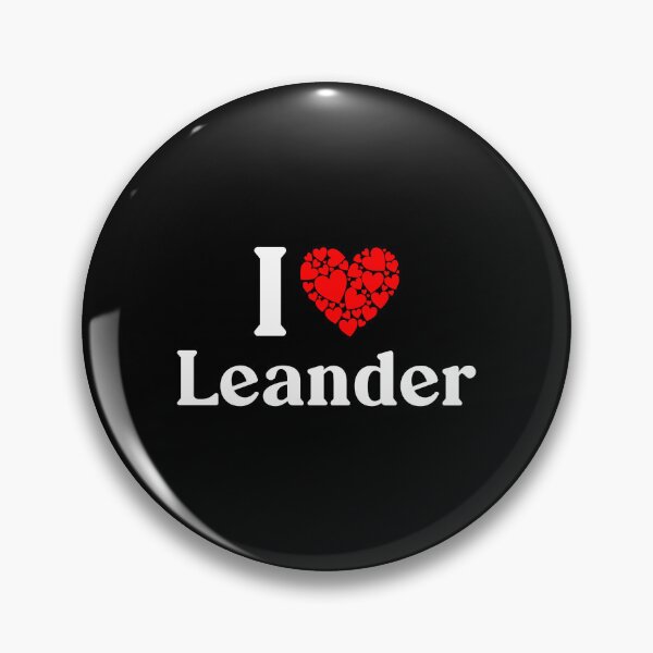 Item preview, Leander Heart - I Love Leander designed and sold by MiraclePitts.