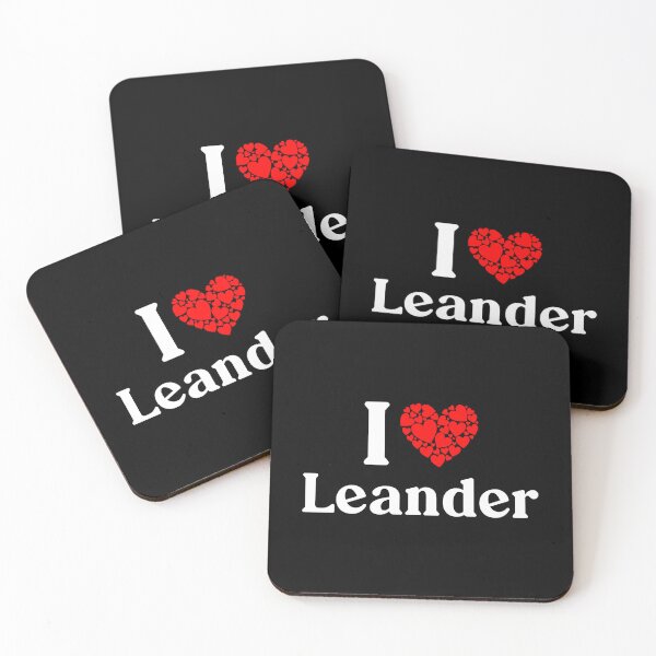 Item preview, Leander Heart - I Love Leander designed and sold by MiraclePitts.