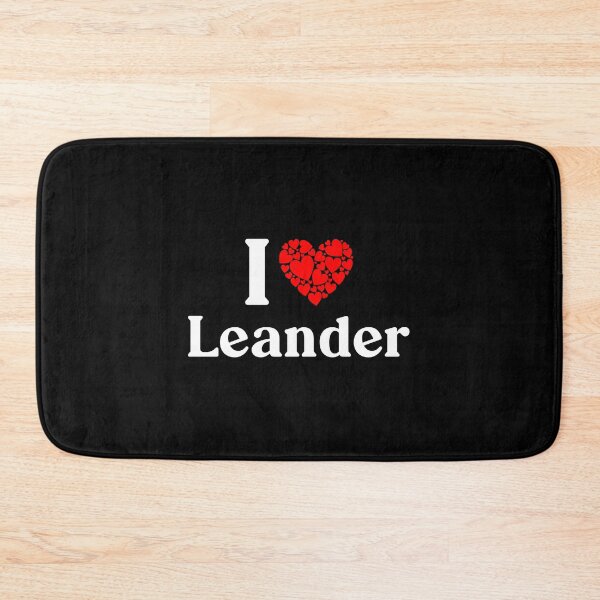 Item preview, Leander Heart - I Love Leander designed and sold by MiraclePitts.