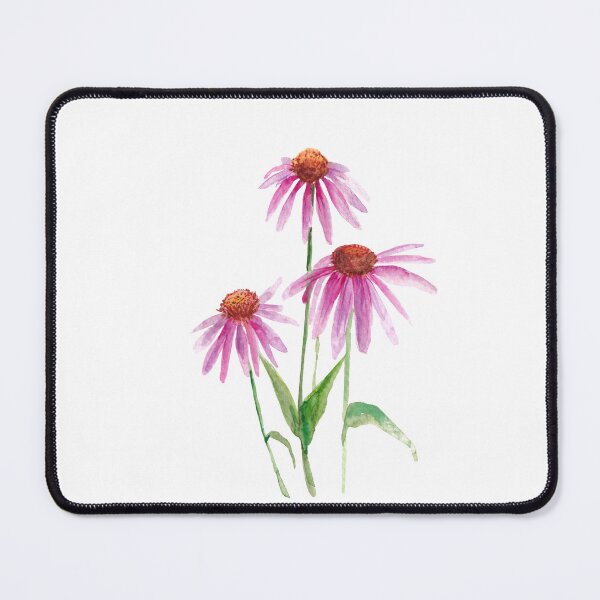 Item preview, Pink Coneflower Watercolor designed and sold by shroukart.
