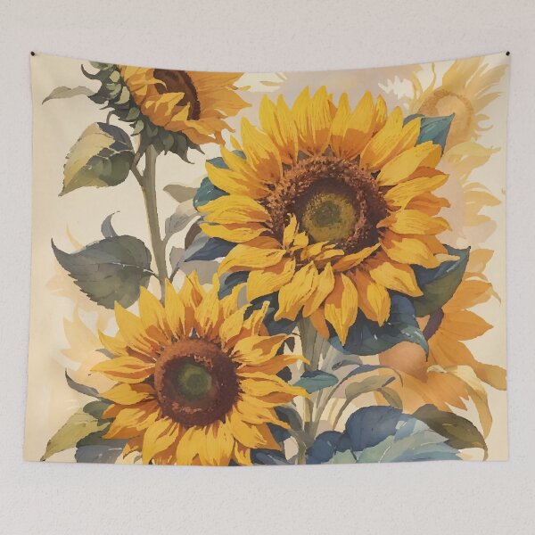 Item preview, Yellow Sunflower designed and sold by CatCoconut-Art.