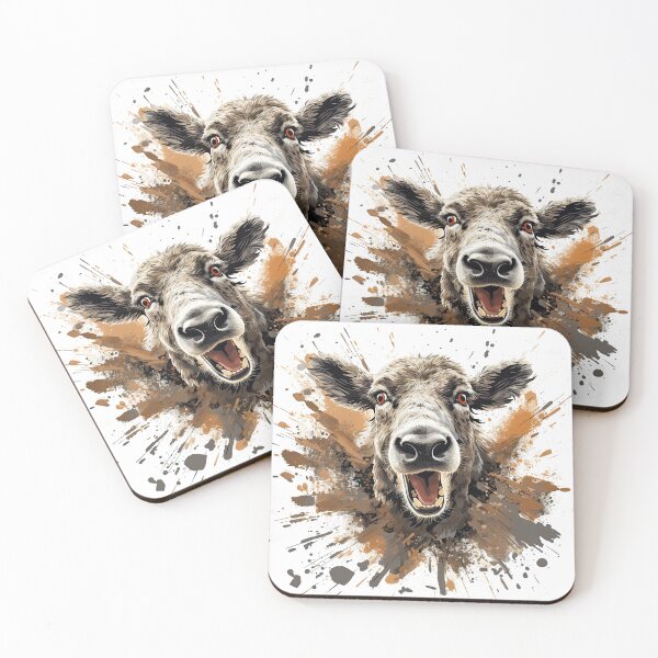 Item preview, Action Sheep Bursting Through! designed and sold by arabicdesigns.