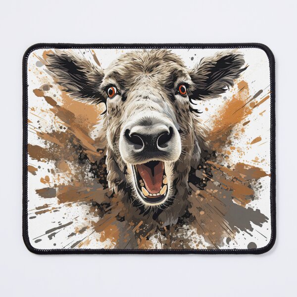Item preview, Action Sheep Bursting Through! designed and sold by arabicdesigns.
