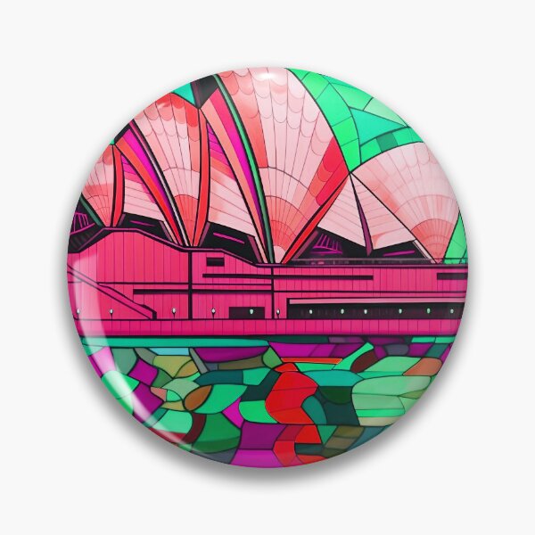 Item preview, The Sydney Opera House, Australia, Green, AI Generated Art - A Distinctive Masterpiece of 20th Century Architecture  designed and sold by studioSharonKay.