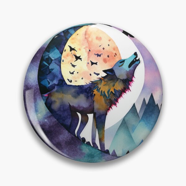 Item preview, wolf at night designed and sold by czarnyfeniks.
