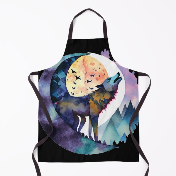 Item preview, wolf at night designed and sold by czarnyfeniks.