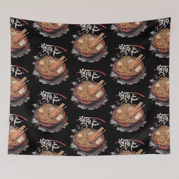 Item preview, Ramen Harmony - Japanese Culinary Canvas designed and sold by ThePrism.