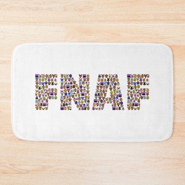 Item preview, Five Nights at Freddy's - Pixel art - FNAF Typography designed and sold by GEEKsomniac.