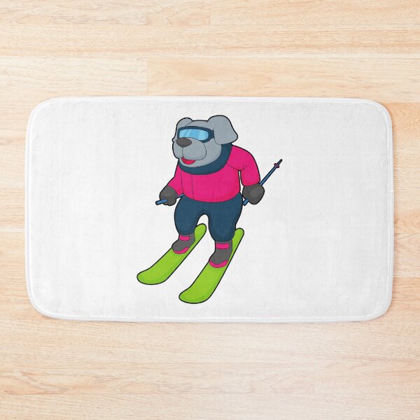 Item preview, Dog Skier Ski Winter sports designed and sold by Snabdesign84.