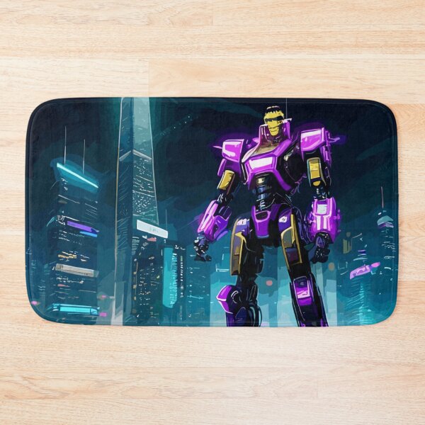 Item preview, Neon Night Robot: The Awakening of the Machine. Punk. Neon designed and sold by BRINDELEGARD.