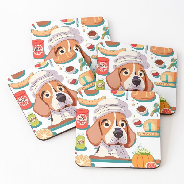 Item preview, Beagle Foodies designed and sold by purrfect pattern.