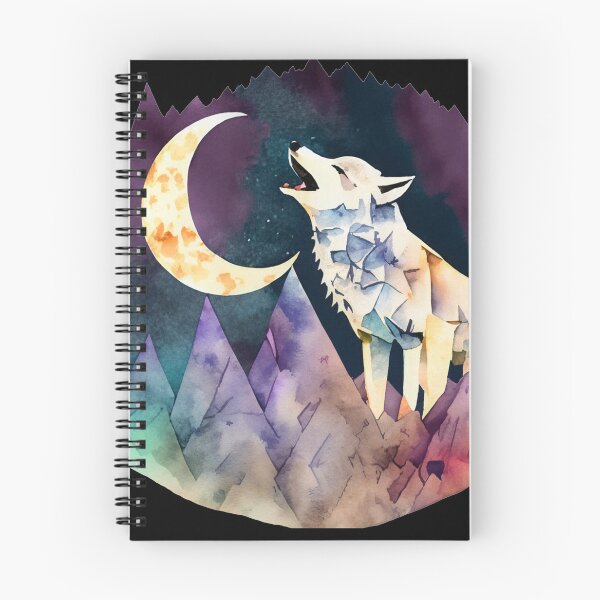 Item preview, wolf at night designed and sold by czarnyfeniks.