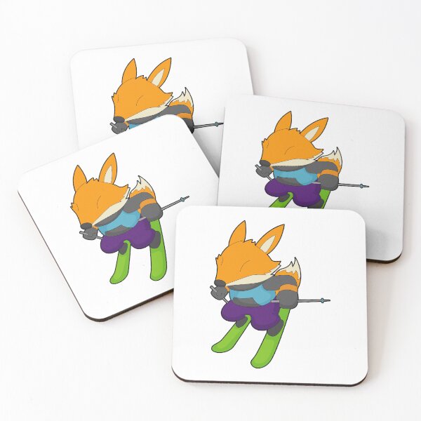 Item preview, Fox Skier Ski  designed and sold by Snabdesign84.