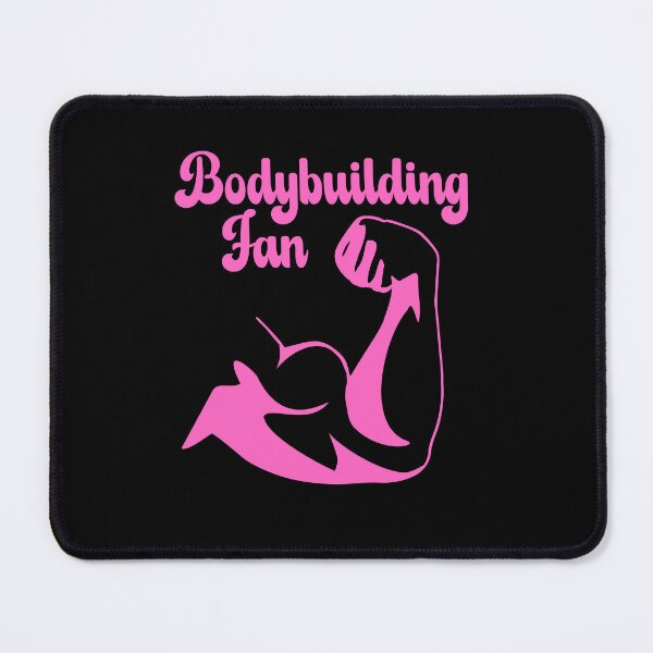 Item preview, A pink bodybuilding fan designed and sold by CleanDecor.