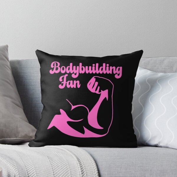 Item preview, A pink bodybuilding fan designed and sold by CleanDecor.