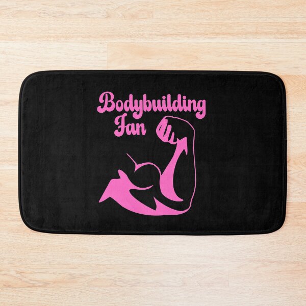 Item preview, A pink bodybuilding fan designed and sold by CleanDecor.