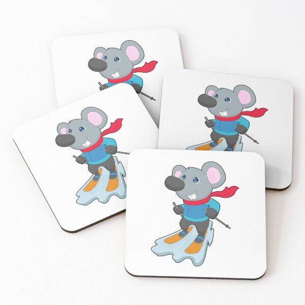 Item preview, Mouse Skier Ski  designed and sold by Snabdesign84.